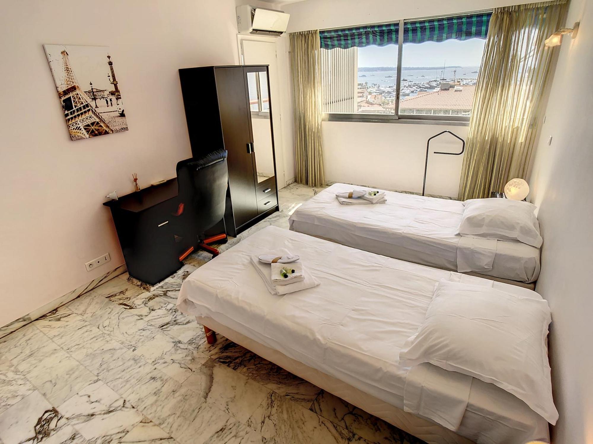 2, 3 And 4 Bedroom Sea View Forville Apartments 5 Mins From The Palais Cannes Pokoj fotografie